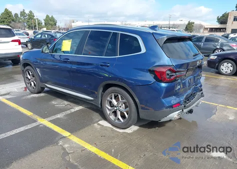 2024 BMW X3 xDrive30I z USA, uszkodzony, nr VIN 5UX53DP04R9T67629